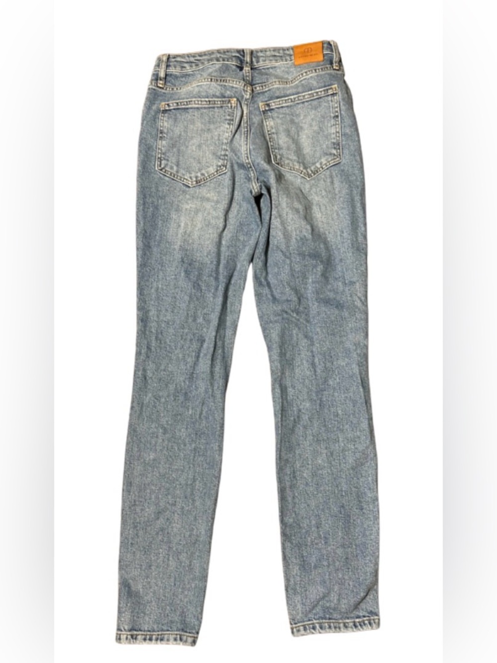 ANINE BING Kate Jeans Women’s 26 Blue Wash Mid Rise Straight Leg Stretch Denim - Picture 6 of 9
